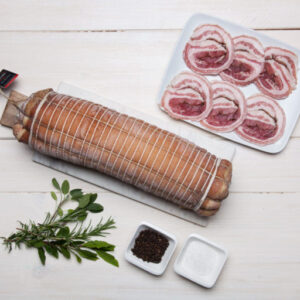 Sliced Rolled Pancetta Oltrepò, 100 g tray