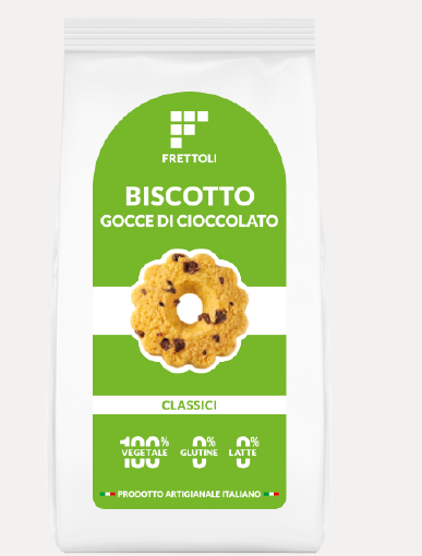 Frettoli Classic Biscuits, Chocolate Chips, 250 g, Gluten Free - Image 2