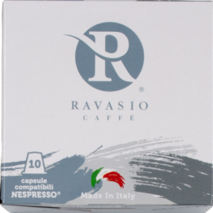 Ravasio Argento Nespresso-Compatible Capsules, pack of 10